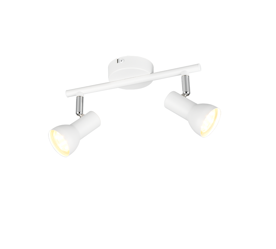 Cantar 2/3/4Lt Bar Spotlight - Black/White