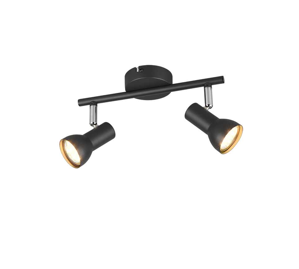 Cantar 2/3/4Lt Bar Spotlight - Black/White