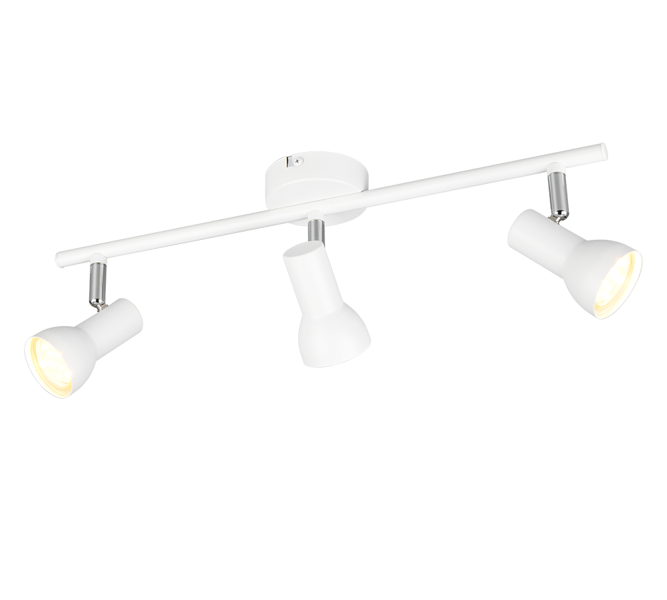 Cantar 2/3/4Lt Bar Spotlight - Black/White