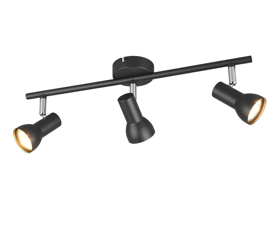 Cantar 2/3/4Lt Bar Spotlight - Black/White