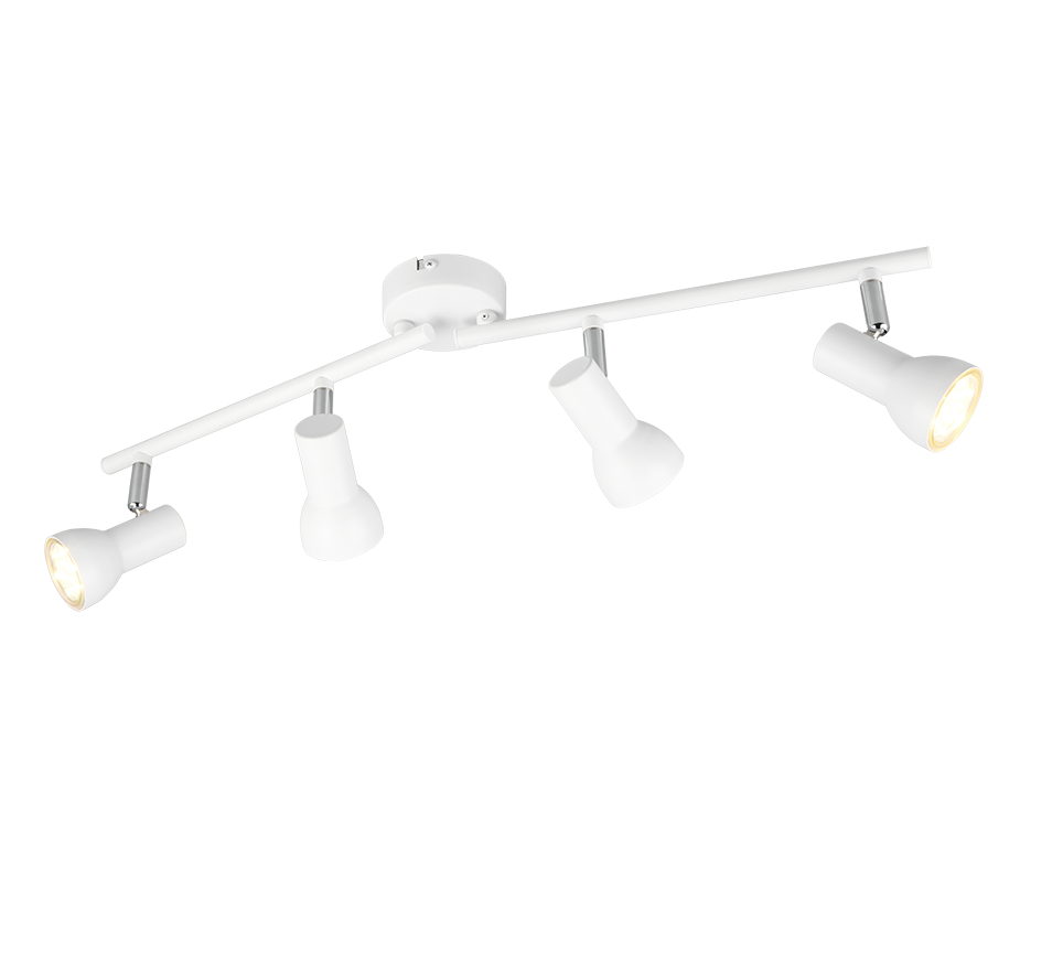 Cantar 2/3/4Lt Bar Spotlight - Black/White