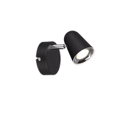 Toulouse Wall/Ceiling Spotlight - Black/White