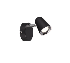 Toulouse Wall/Ceiling Spotlight - Black/White