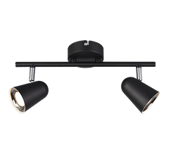 Toulouse 2/3/4Lt Bar Spotlight - Black/White