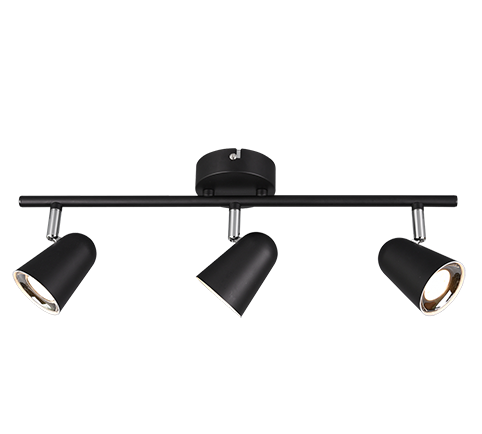 Toulouse 2/3/4Lt Bar Spotlight - Black/White
