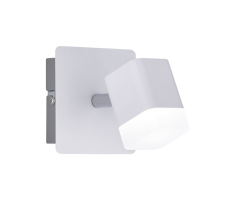 Roubaix Ceiling Spotlight - White/Nickel