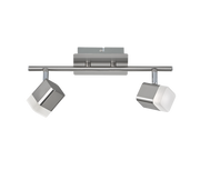 Roubaix 2/3/4Lt Bar Spotlight - Nickel/White