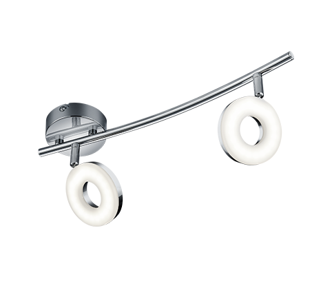 Rennes 2Lt Bar Spotlight - Chrome