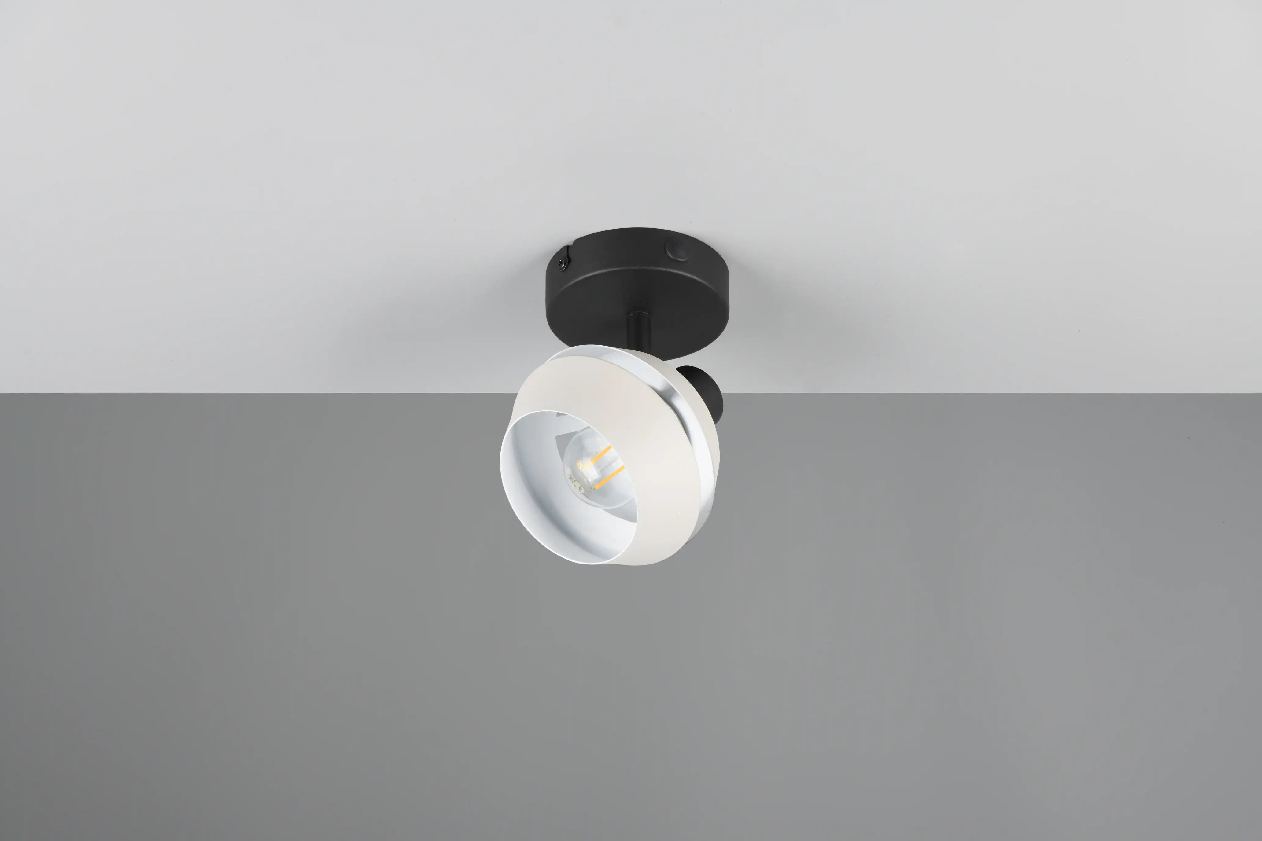 Isla Wall/Ceiling Spotlight - Warm Grey