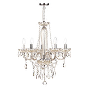 Raphael 5/8Lt Chandelier Champagne Crystal