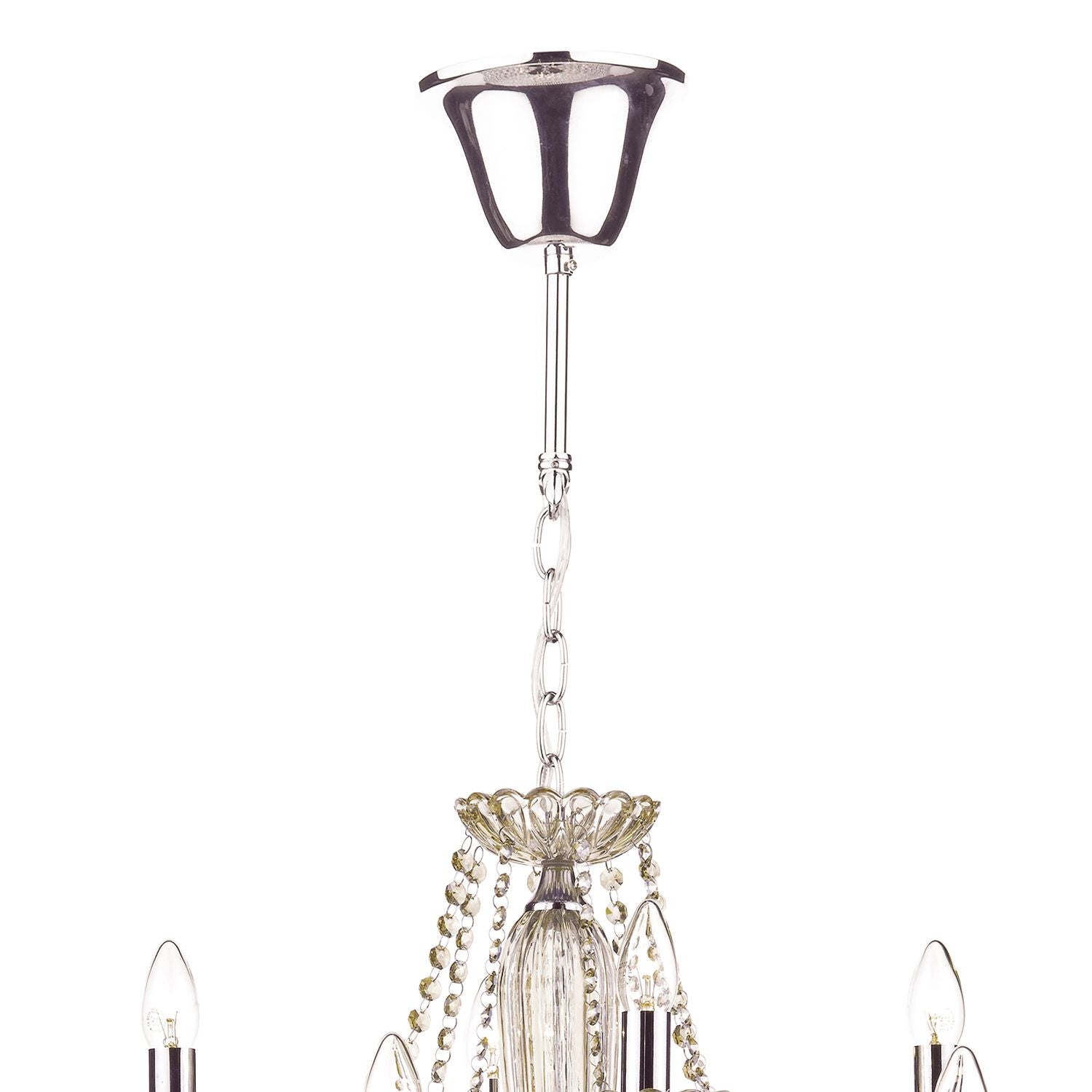 Raphael 12 Light Chandelier Champagne Crystal