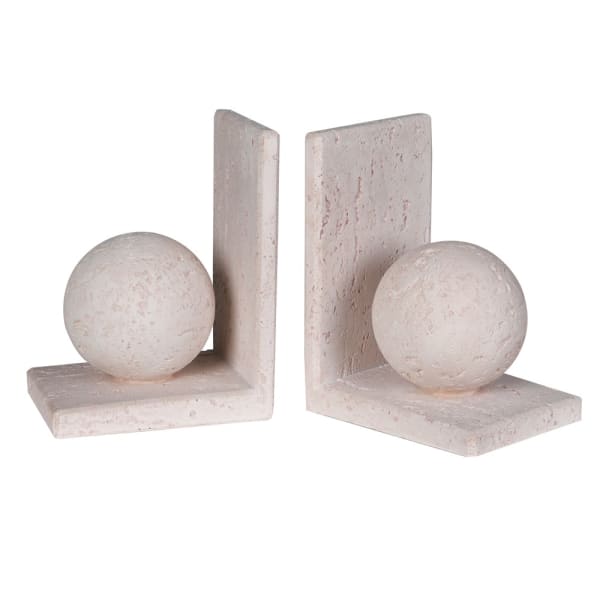 Set of 2 Sphere Bookends - Christmas Gift