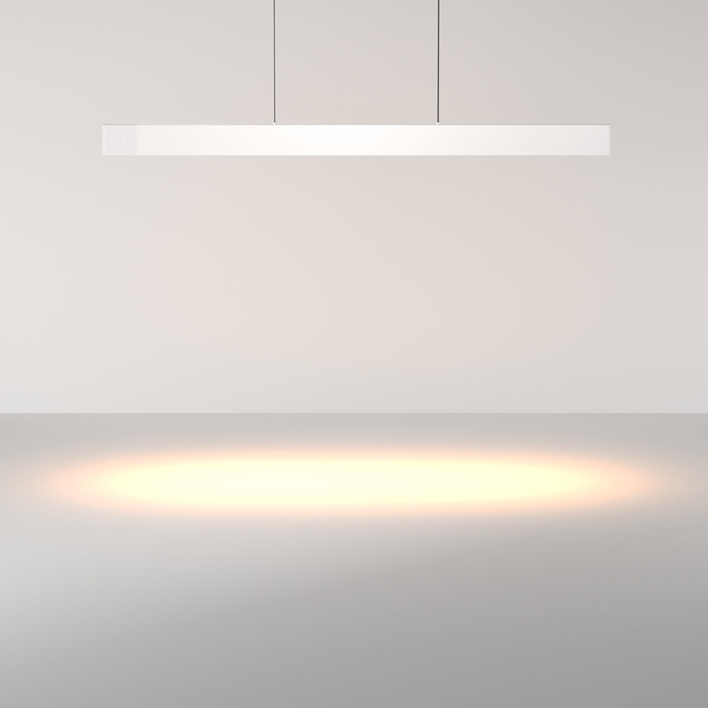 Euphoria 36W LED Linear Pendant- Black/ Brass/ White Finish