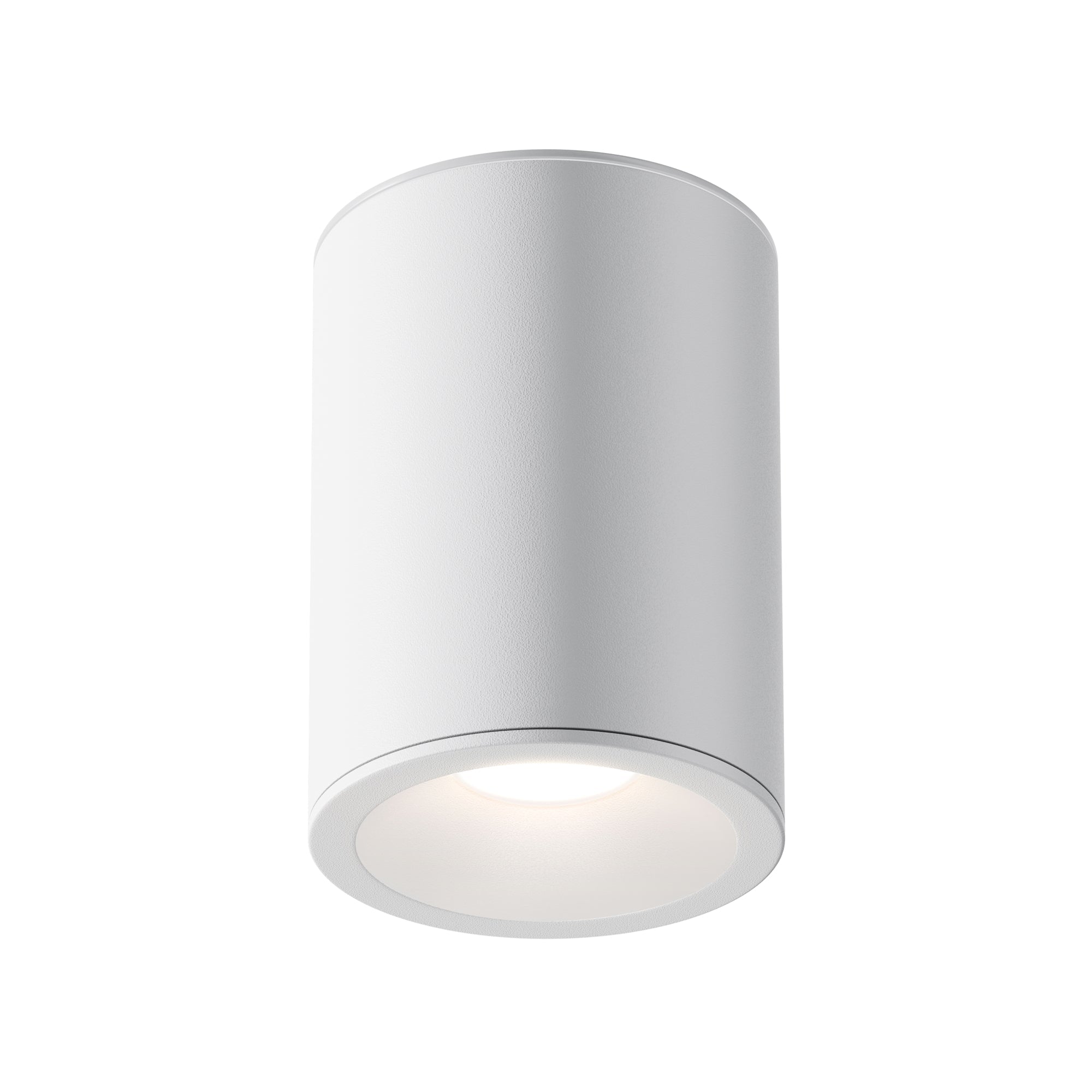 Zoom Round Flush Spotlight IP65 - White/Black