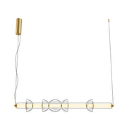 Cosmo LED Linear Pendant - Gold/Black