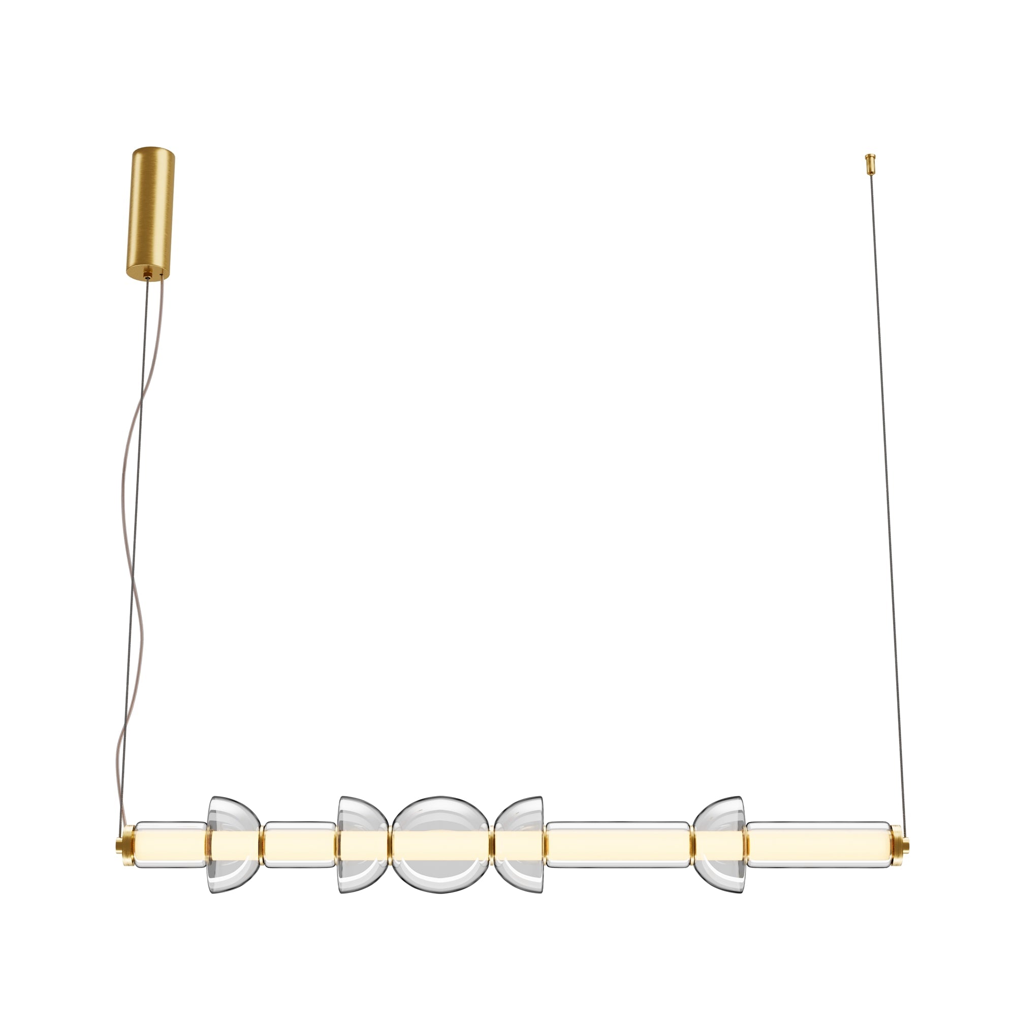 Cosmo LED Linear Pendant - Gold/Black