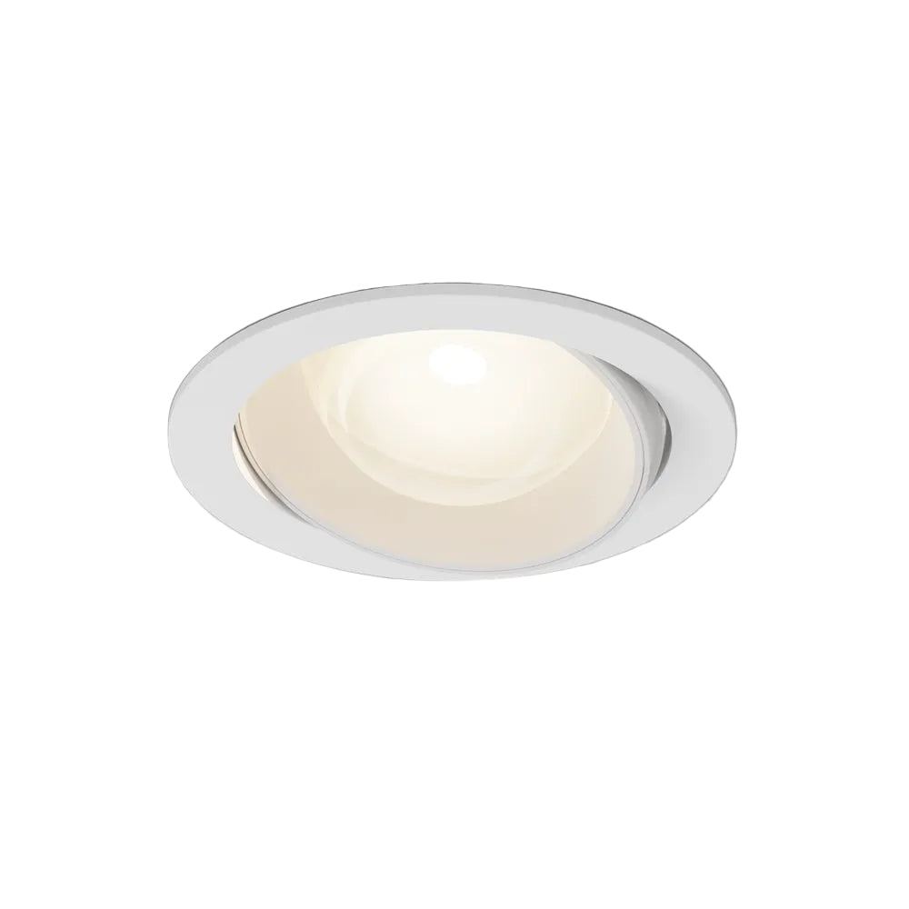 Lens Directional Downlight- Black/ White Finishes
