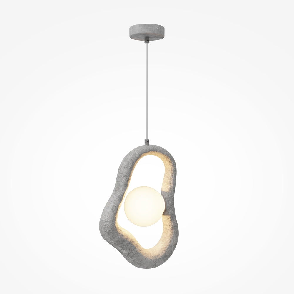 Opus Pendant Light- Grey/ White Finishes