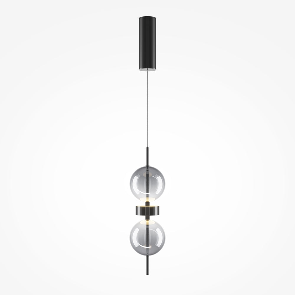 Double Moon Pendant Light