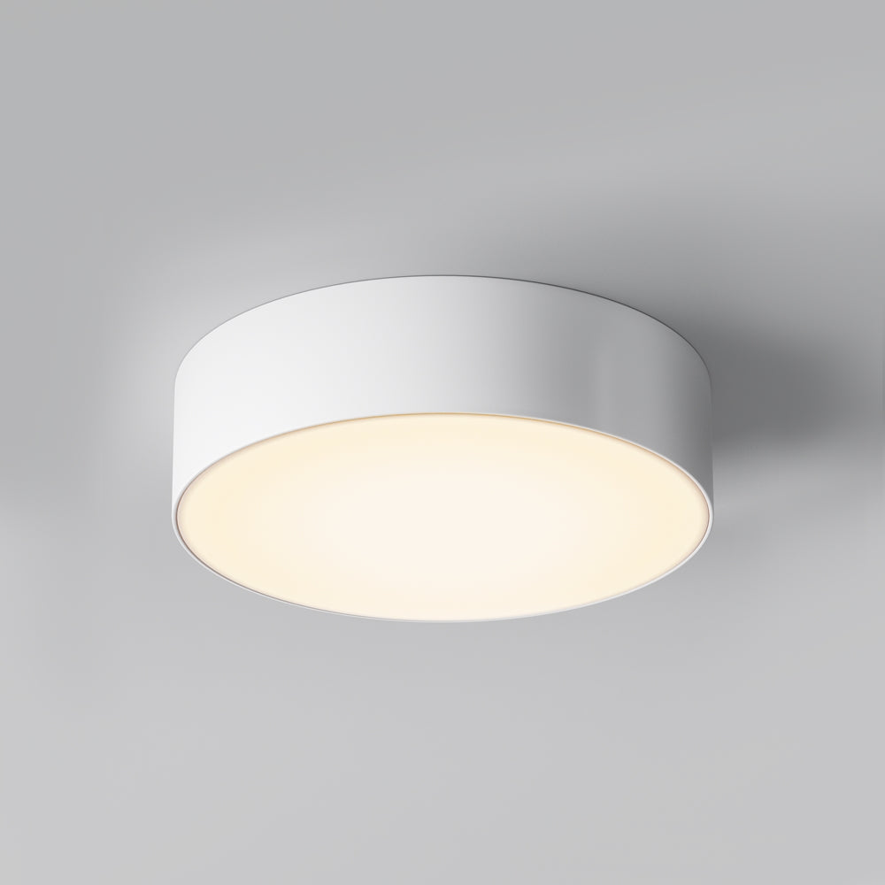 Zon Outdoor Flush Light IP65- Black/ White Finishes