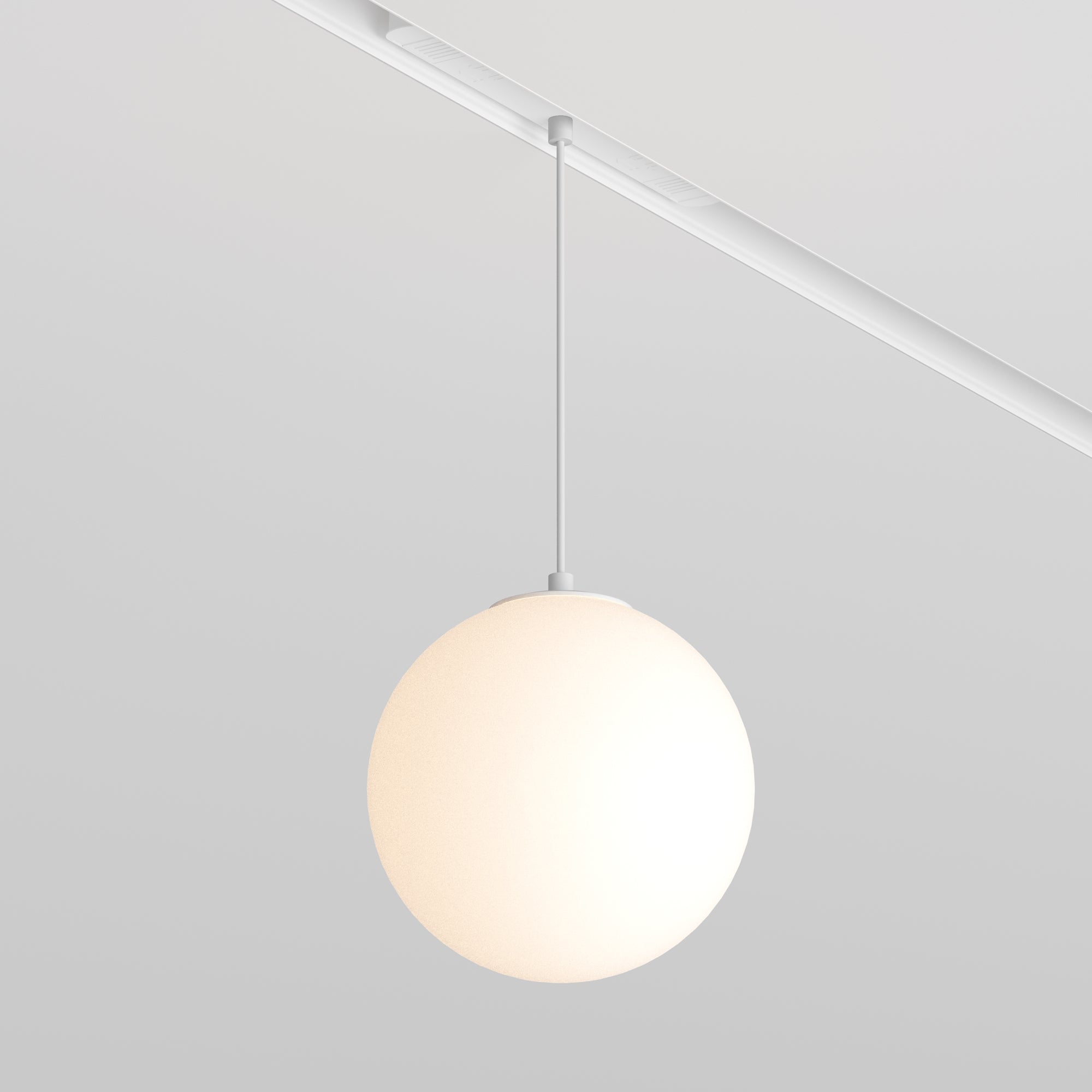 Pendant track luminaire Luna Exility 5W 360°