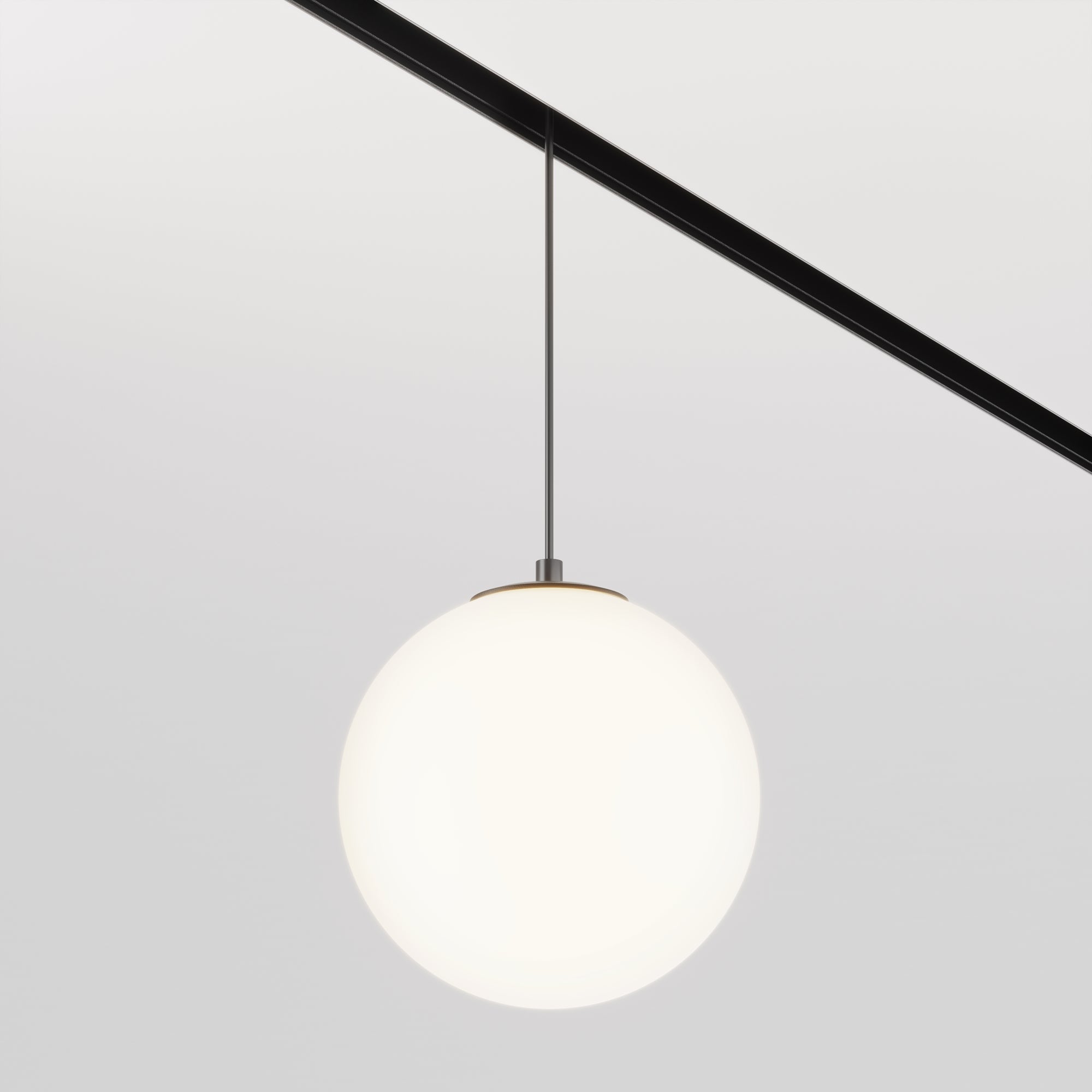 Pendant track luminaire Luna Exility 5W 360°