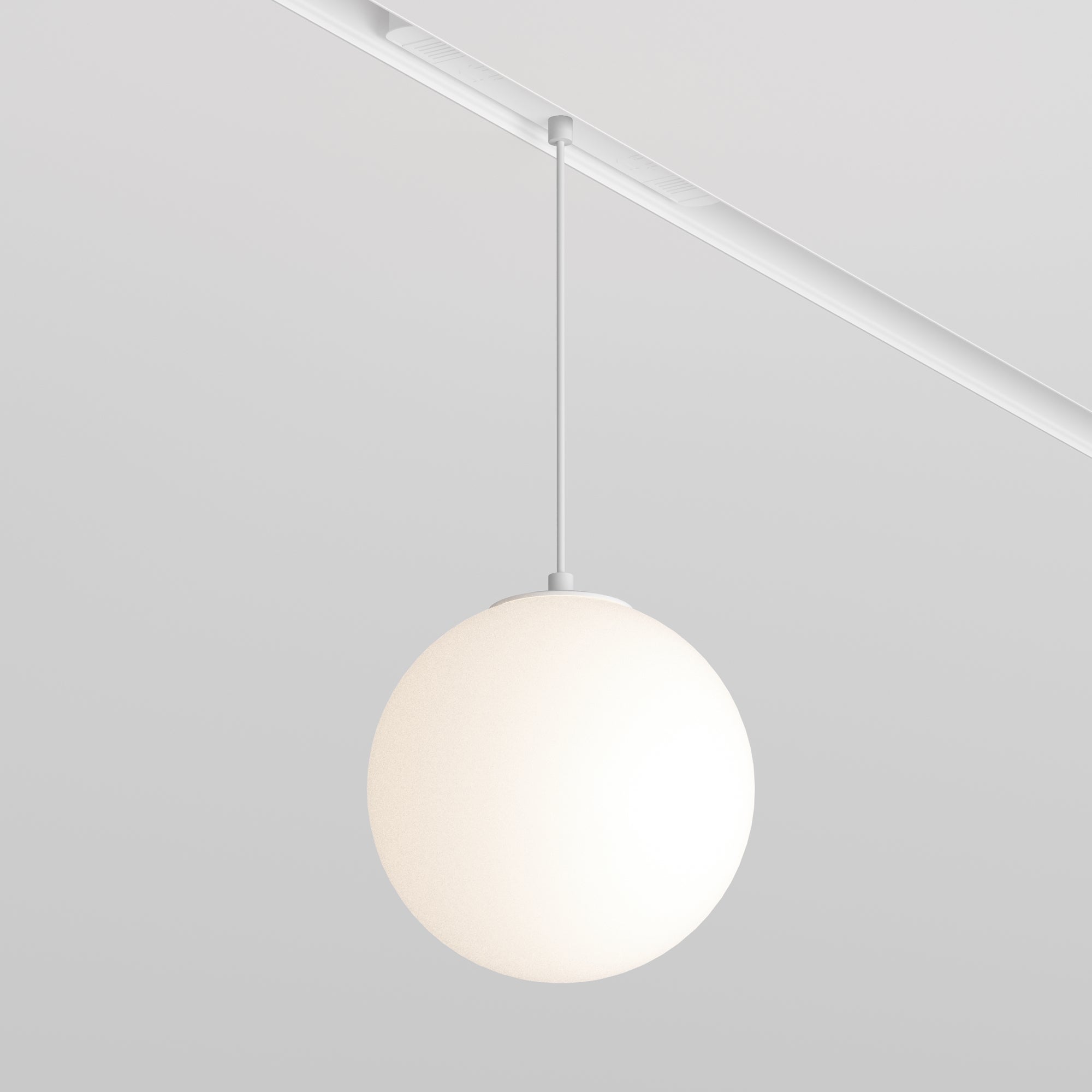 Pendant track luminaire Luna Exility 5W 360°