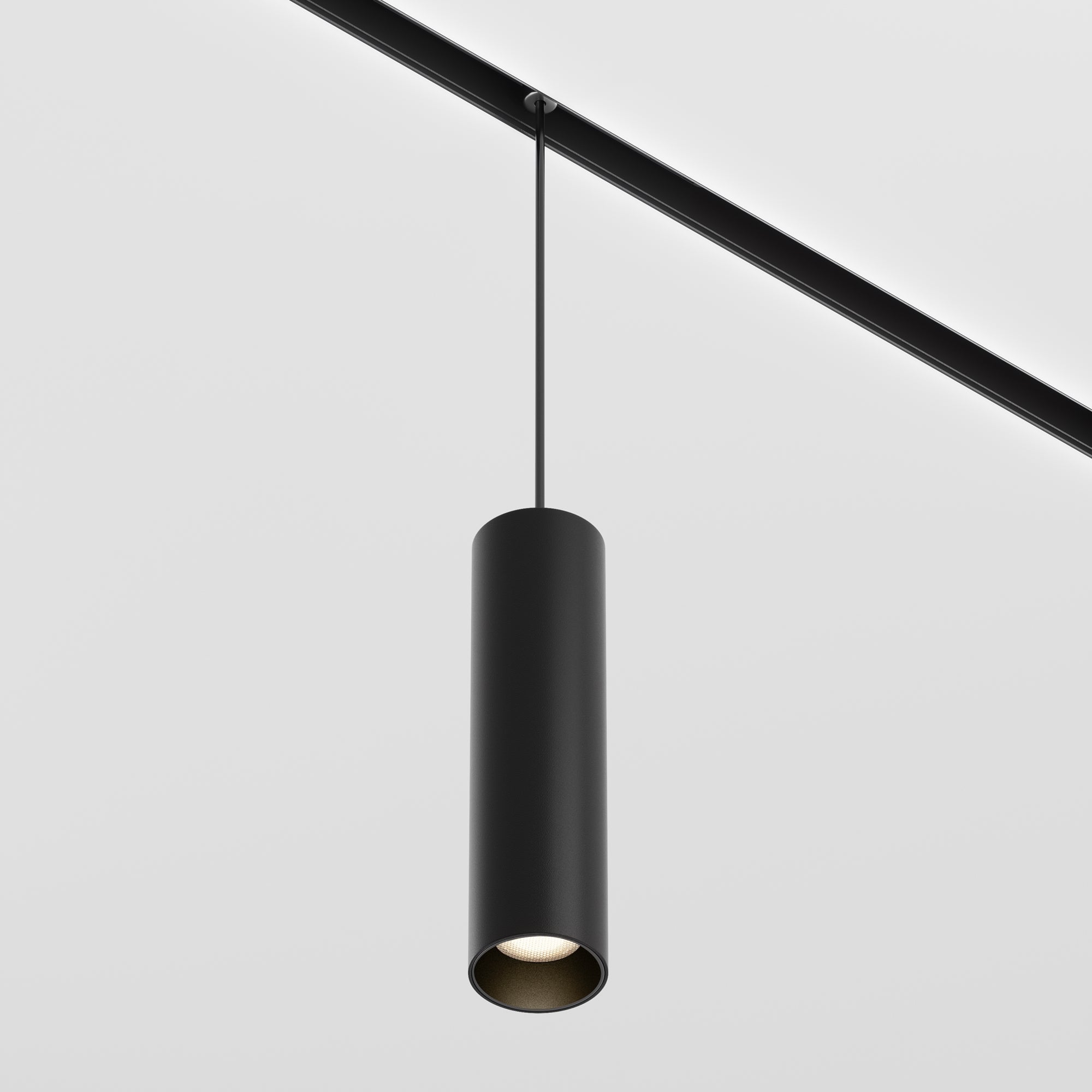Pendant track luminaire Focus Led Exility 12W 36°