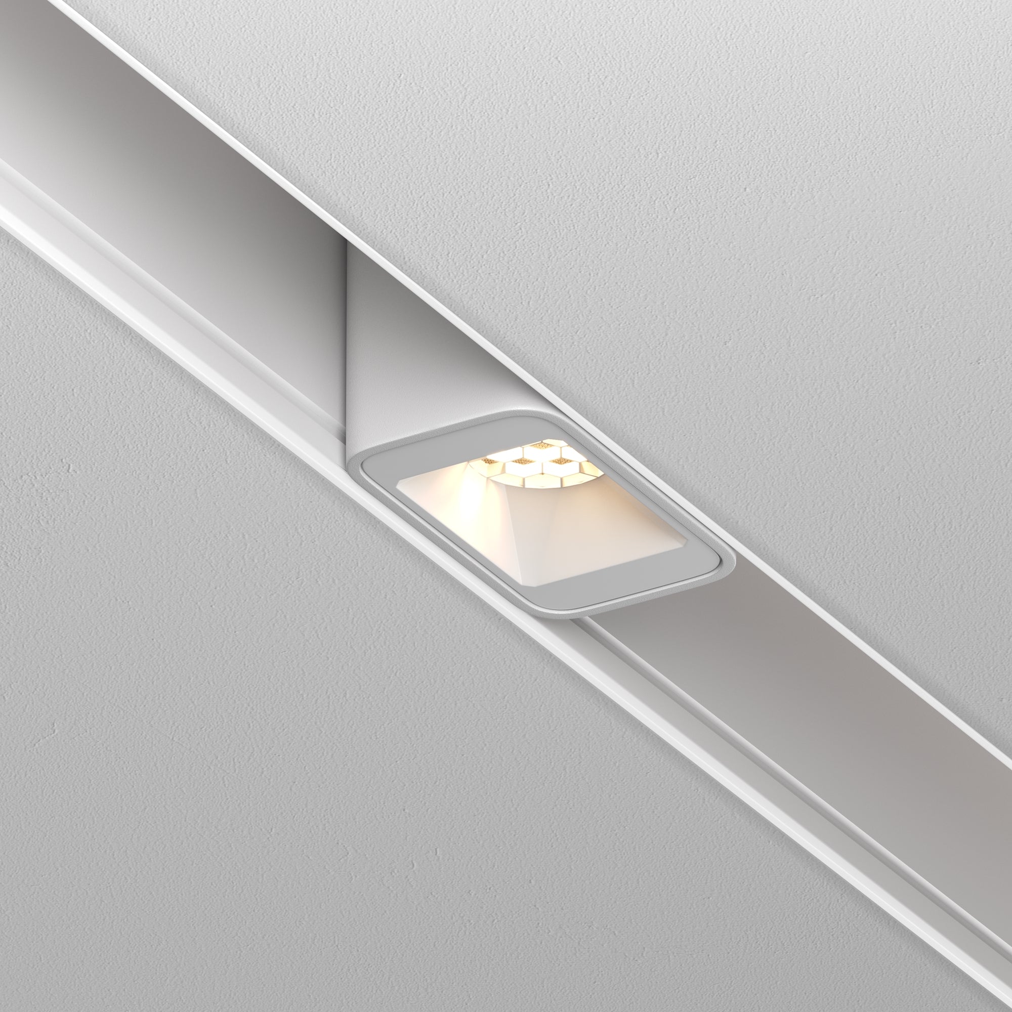 Track luminaire Points S Exility 2W 24°