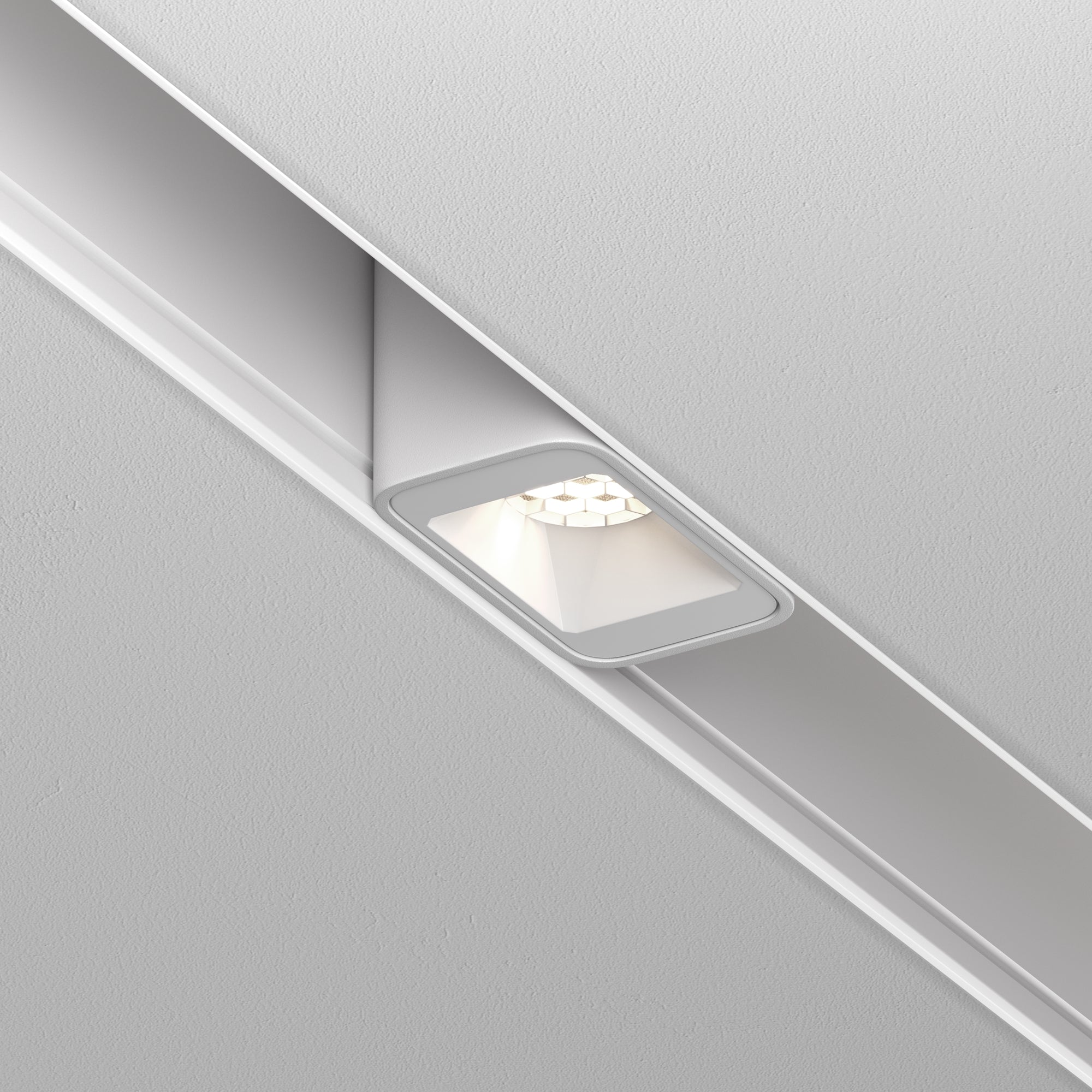 Track luminaire Points S Exility 2W 24°