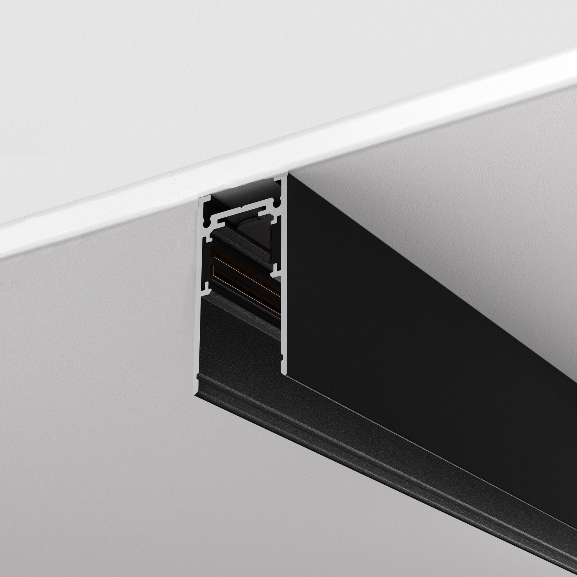 Track Exility surface-mounted/suspended white