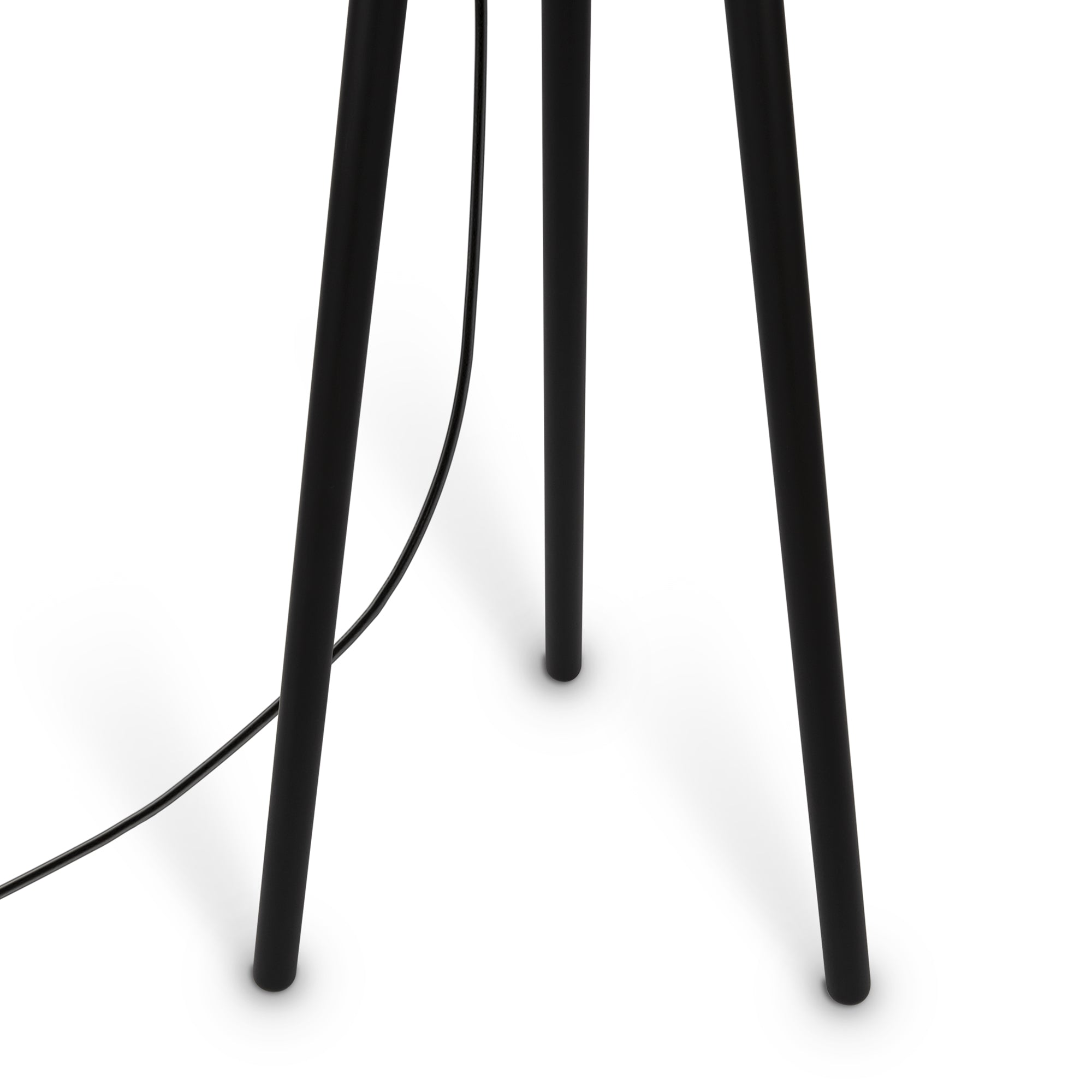 Calvin Floor lamp E27 - Beige/Black/White Finish