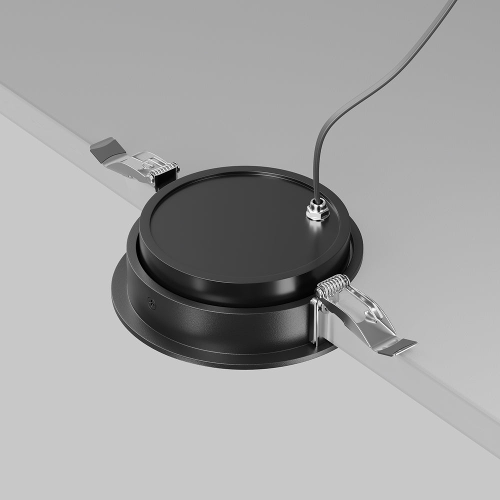 Lens Directional Downlight- Black/ White Finishes