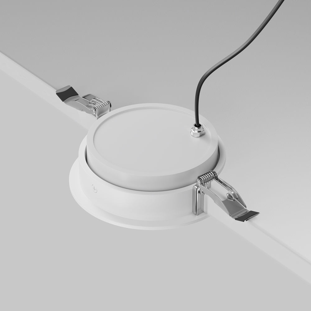 Lens Directional Downlight- Black/ White Finishes