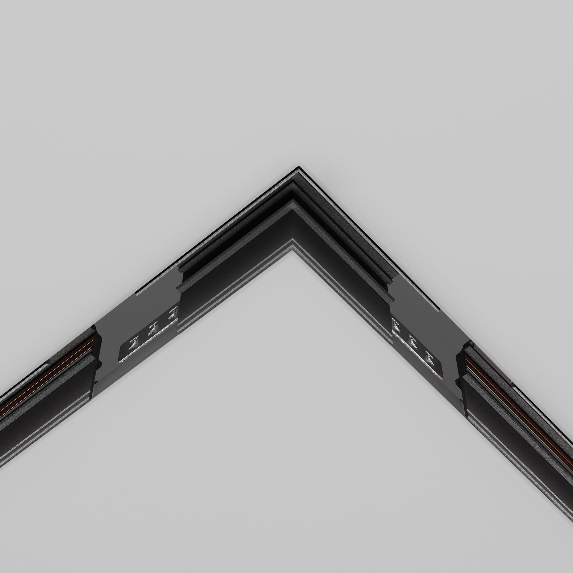 L-connector Exility recessed
