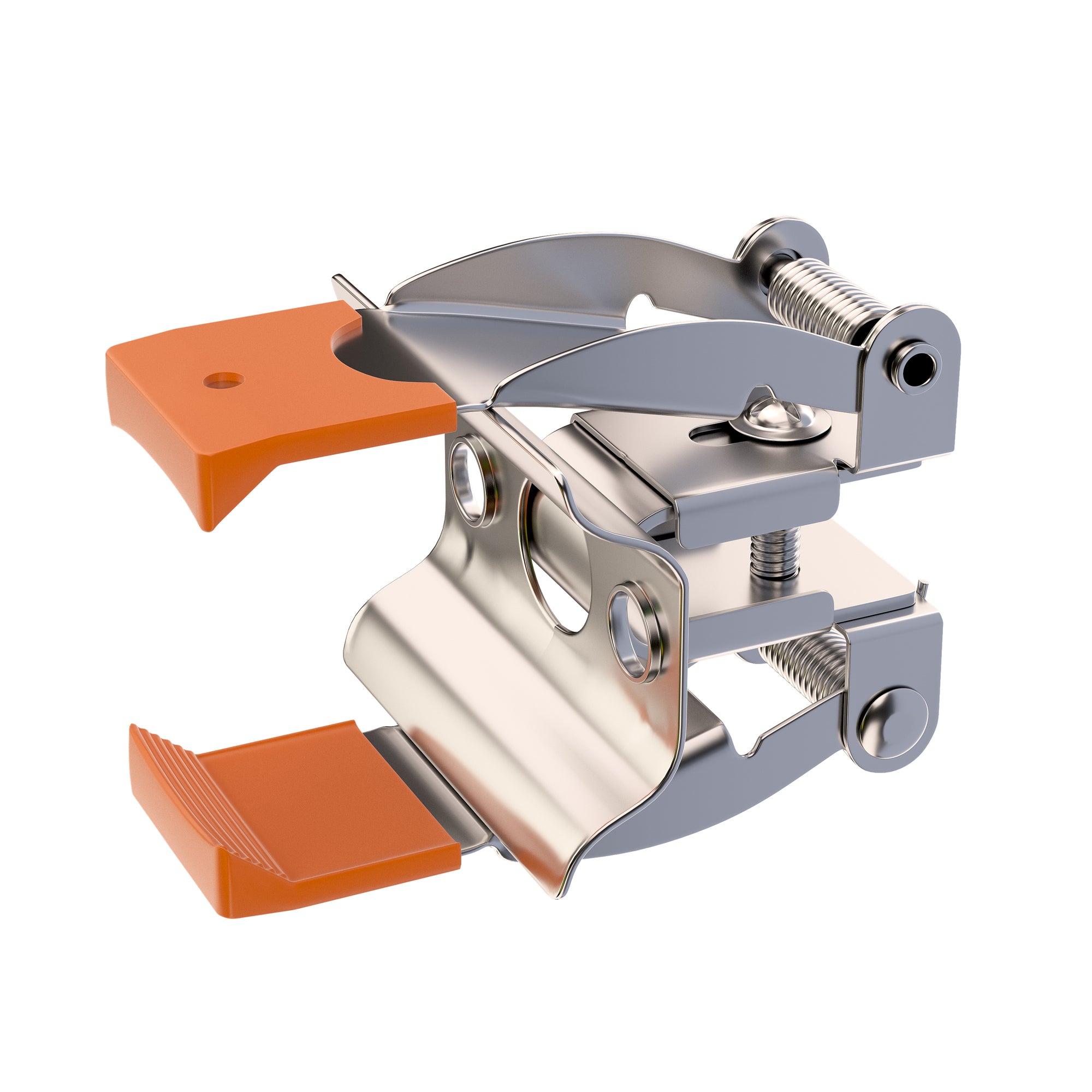 Spring holder Unity recessed silver Components for build-in track system