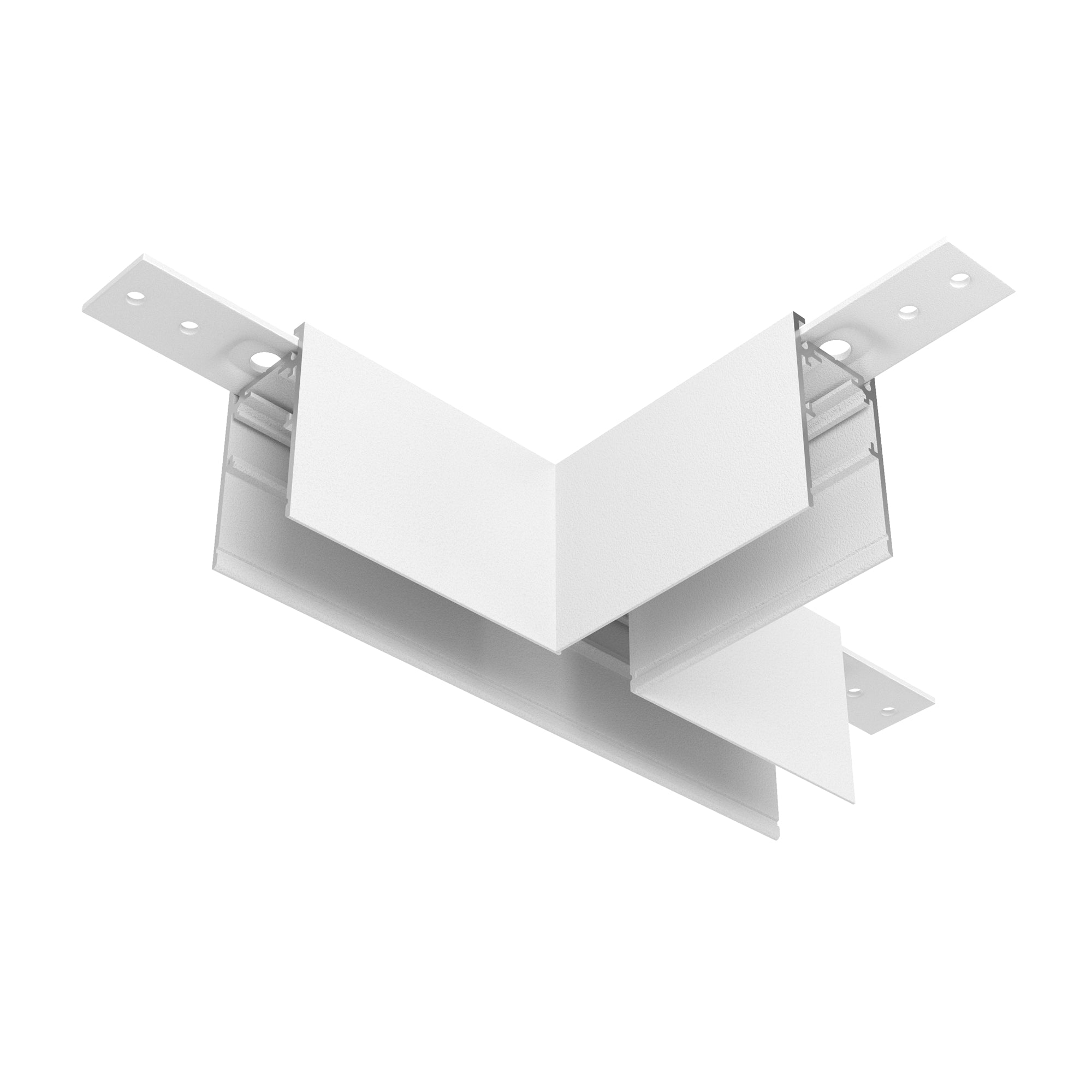 T-connector Exility surface-mounted
