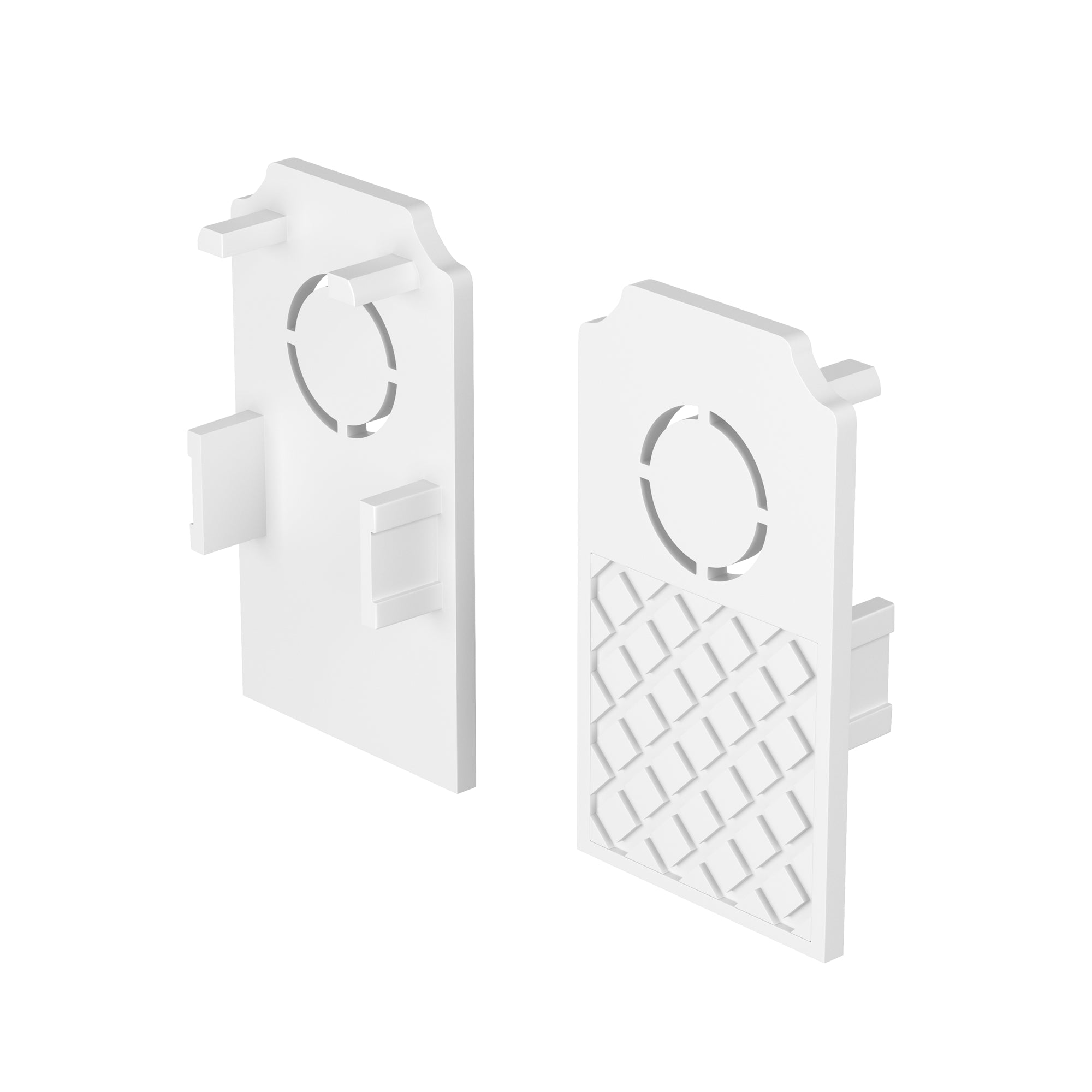 End cap Exility 2 pcs Recessed