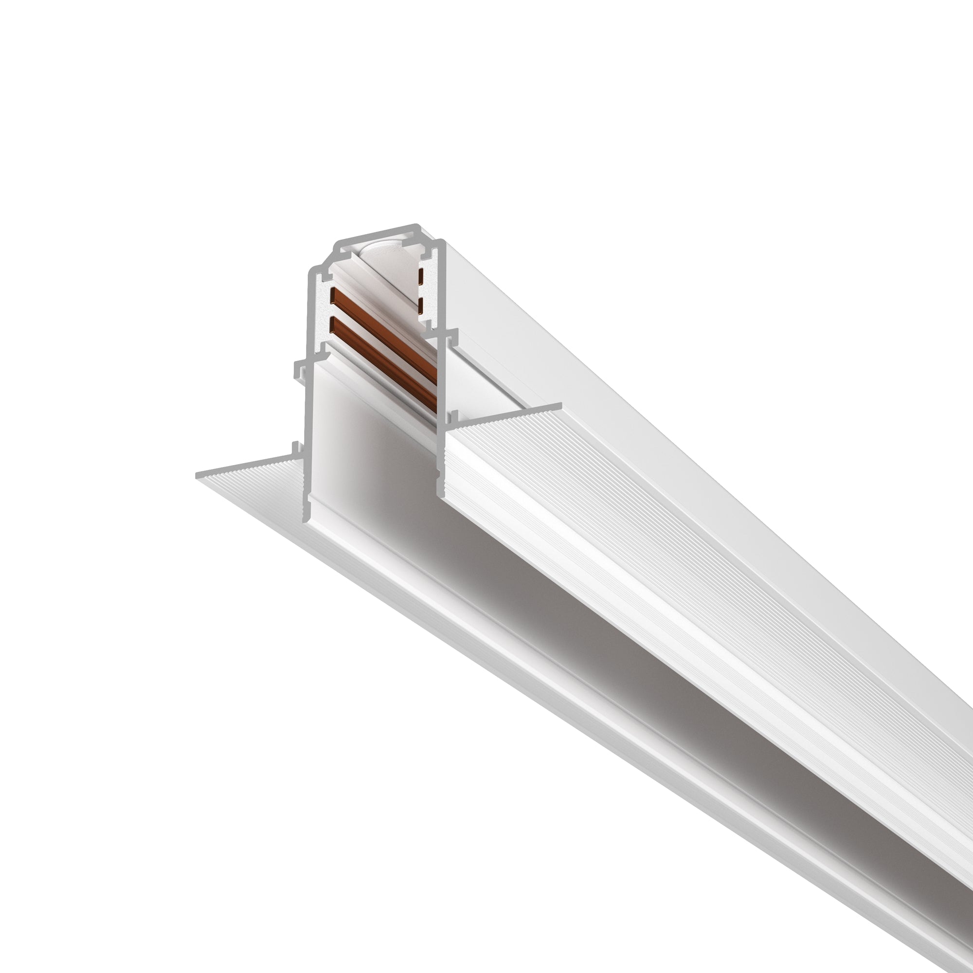 Track Exility recessed mounting track for plasterboard