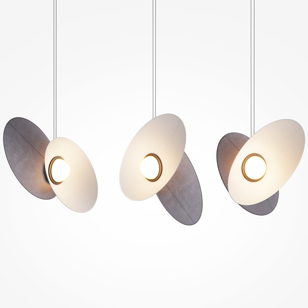Evolution Pendant Light- White/ Black Finishes