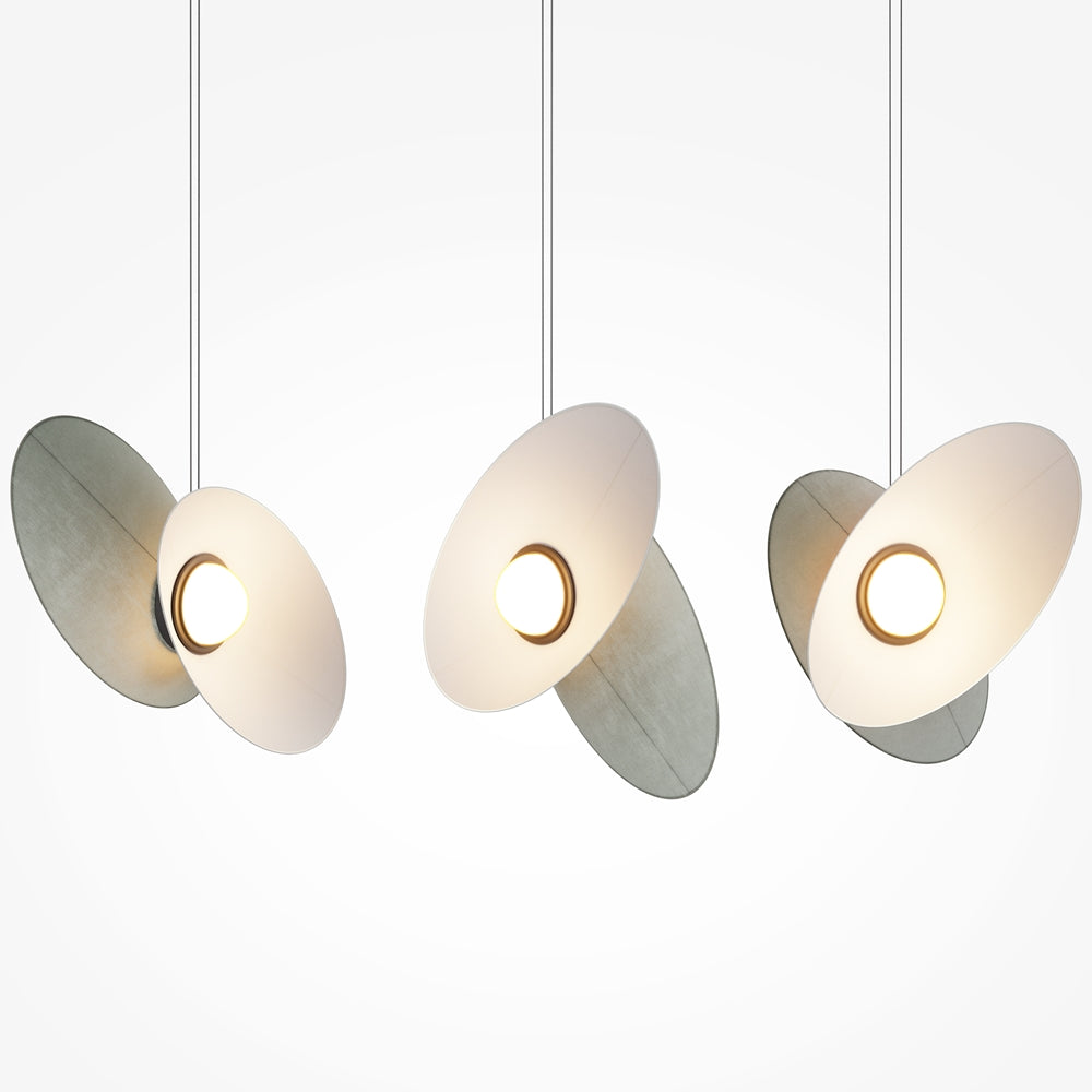 Evolution Pendant Light- White/ Black Finishes