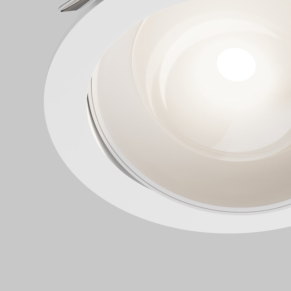 Lens Directional Downlight- Black/ White Finishes