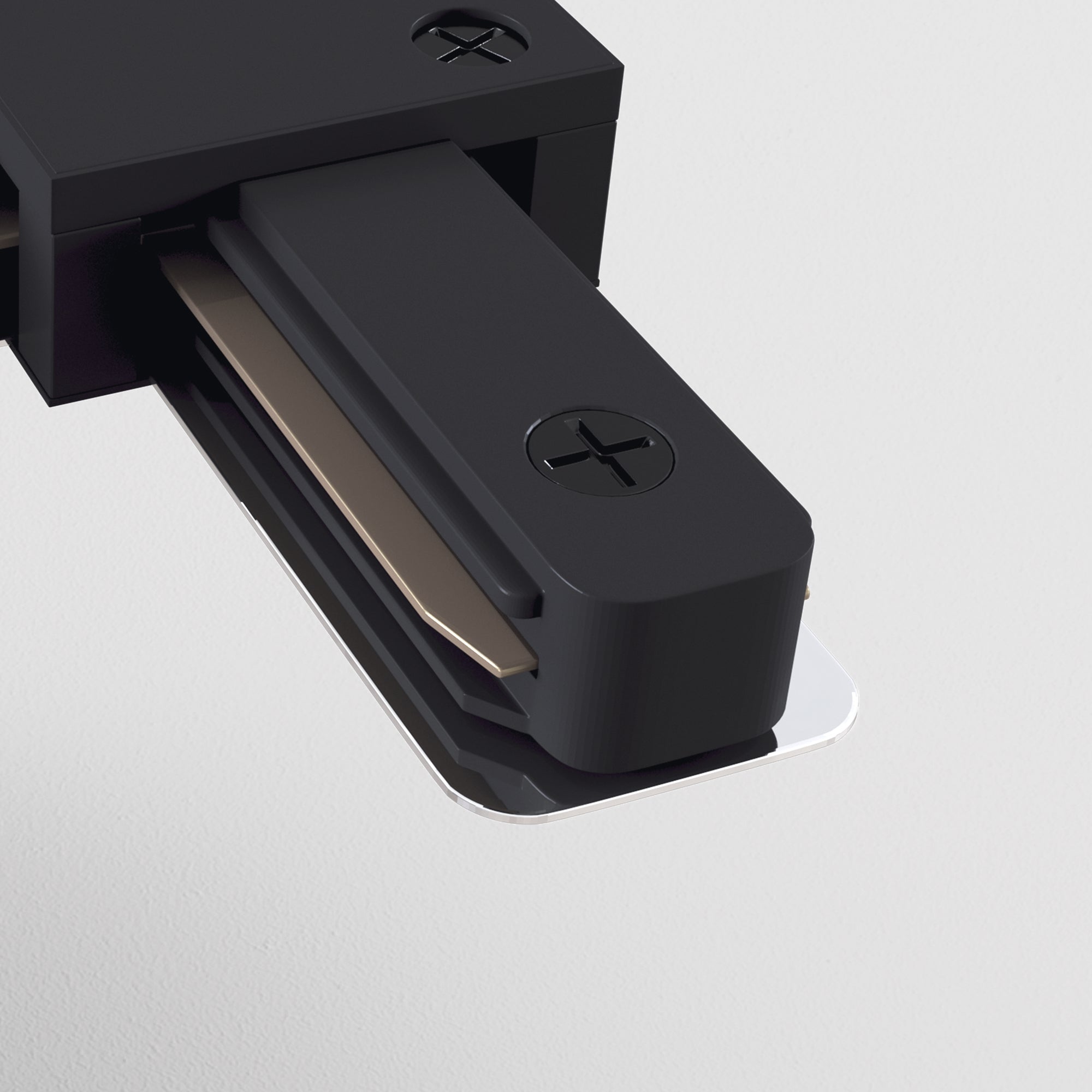 L-connector Unity Components for surface-mounted track system