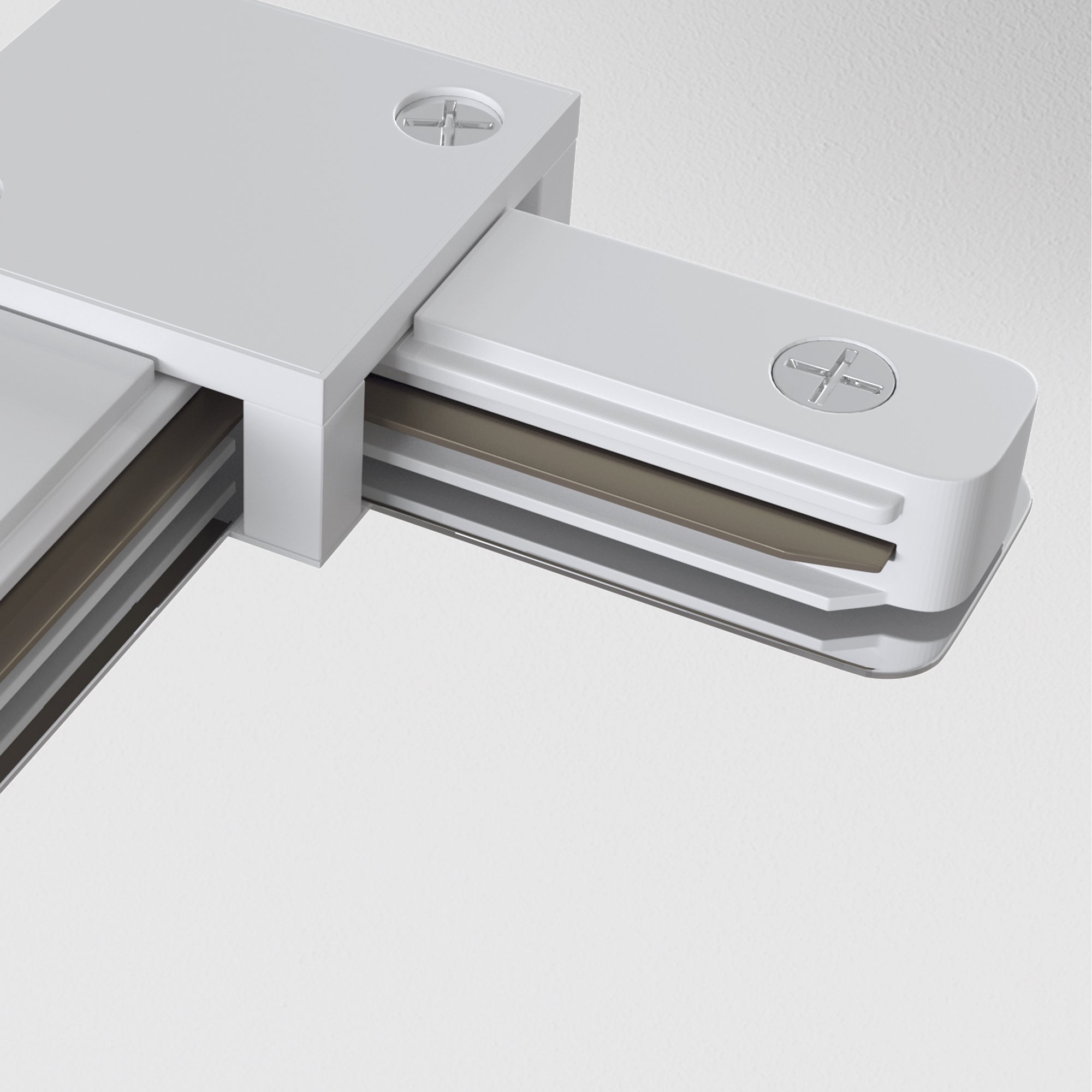 T-connector Unity Components for surface-mounted track system