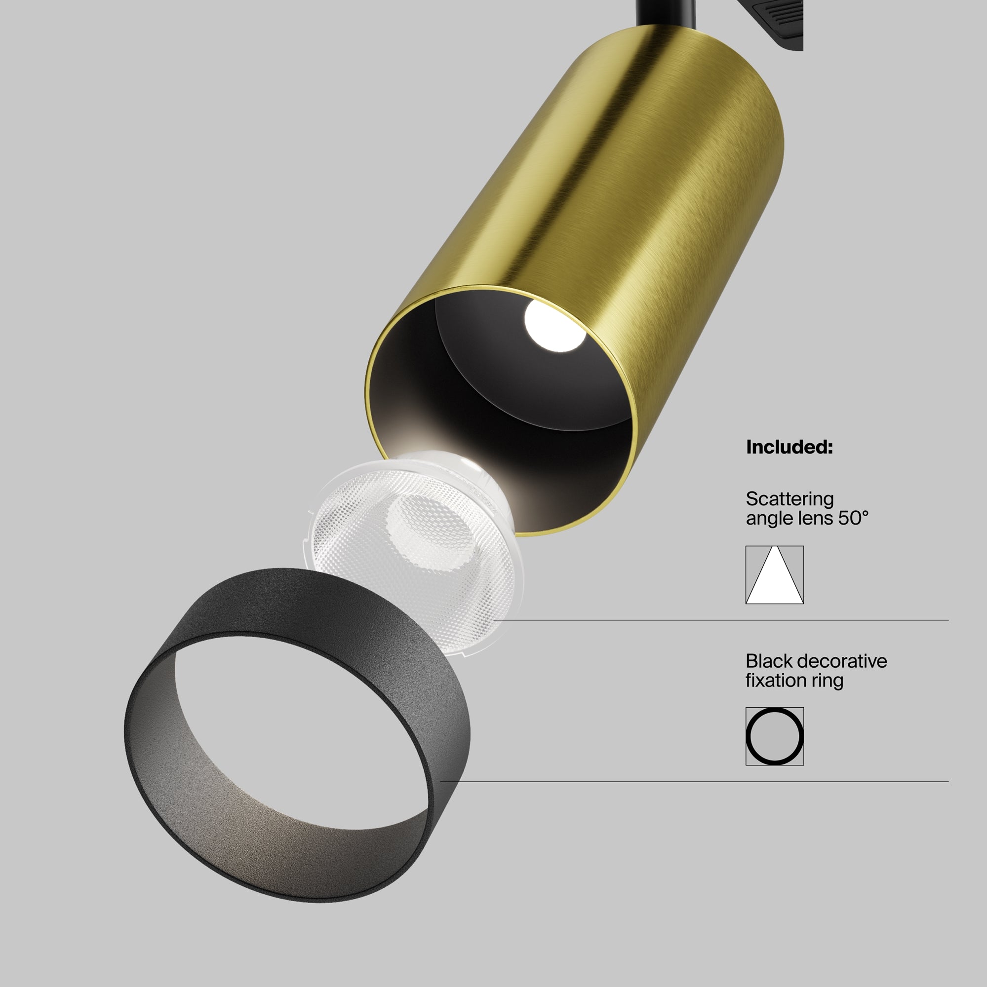 Focus Unity LED  Track Luminaire -Integrated LED Non Dimmable