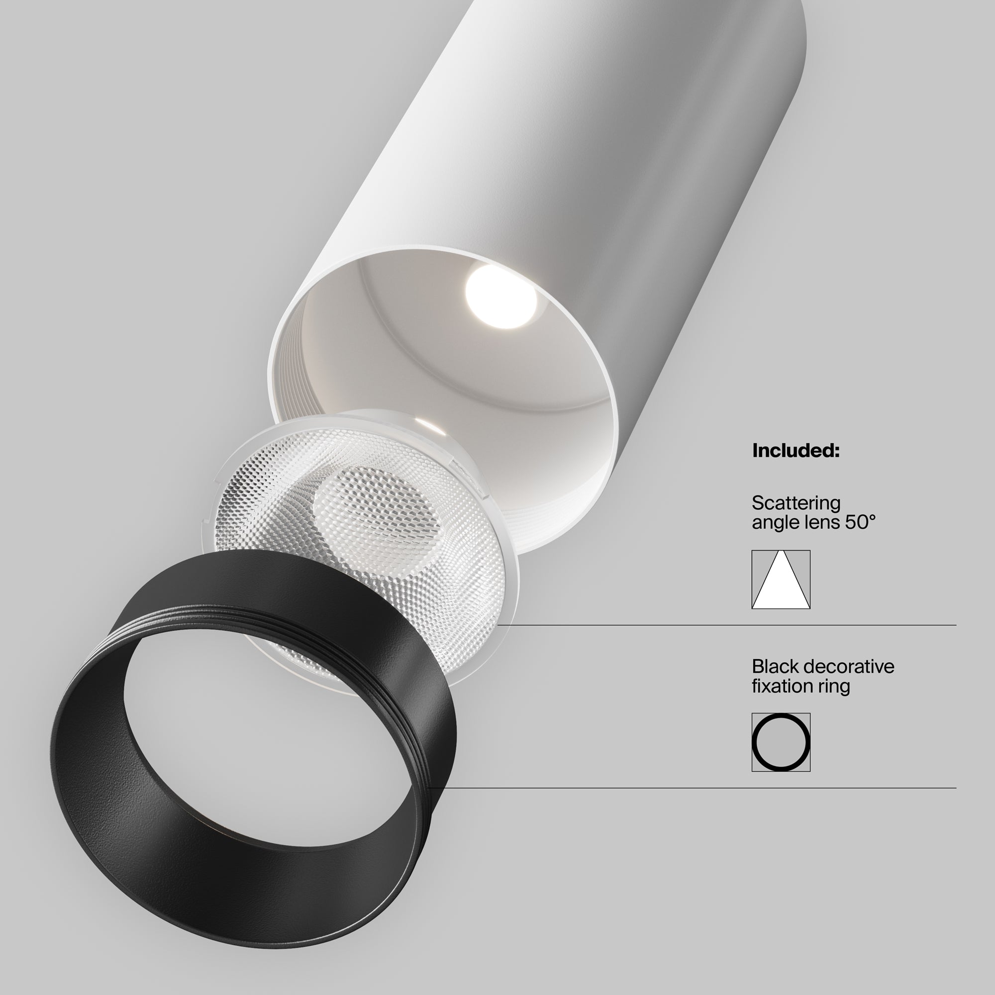 Focus Unity LED  Track Luminaire -Integrated LED Dimmable
