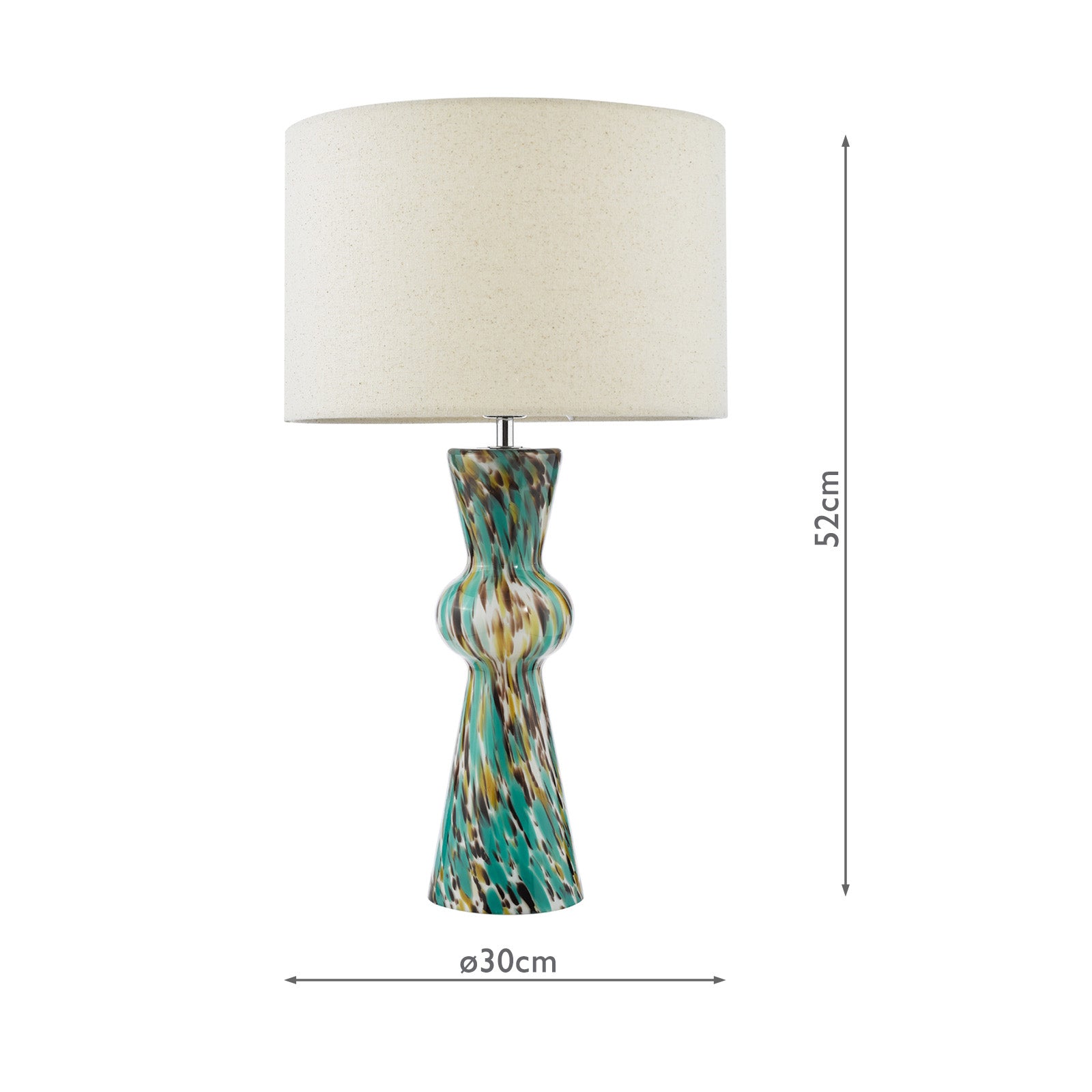 Rheneas Table Lamp In Various Finishes E14