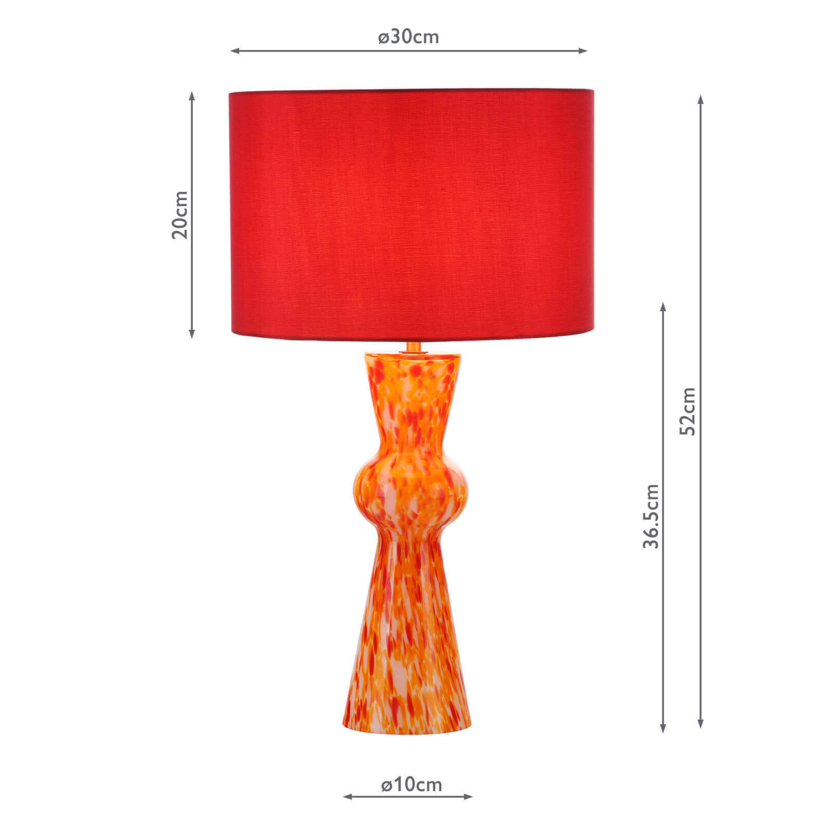 Rheneas Table Lamp In Various Finishes E14