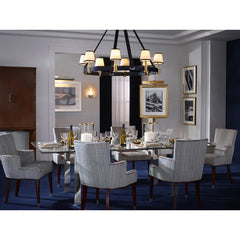 Riley Small/Large Ring Chandelier- Various Finishes