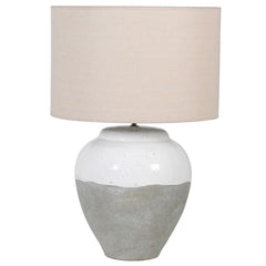 Andrea Table Lamp with Linen Shade